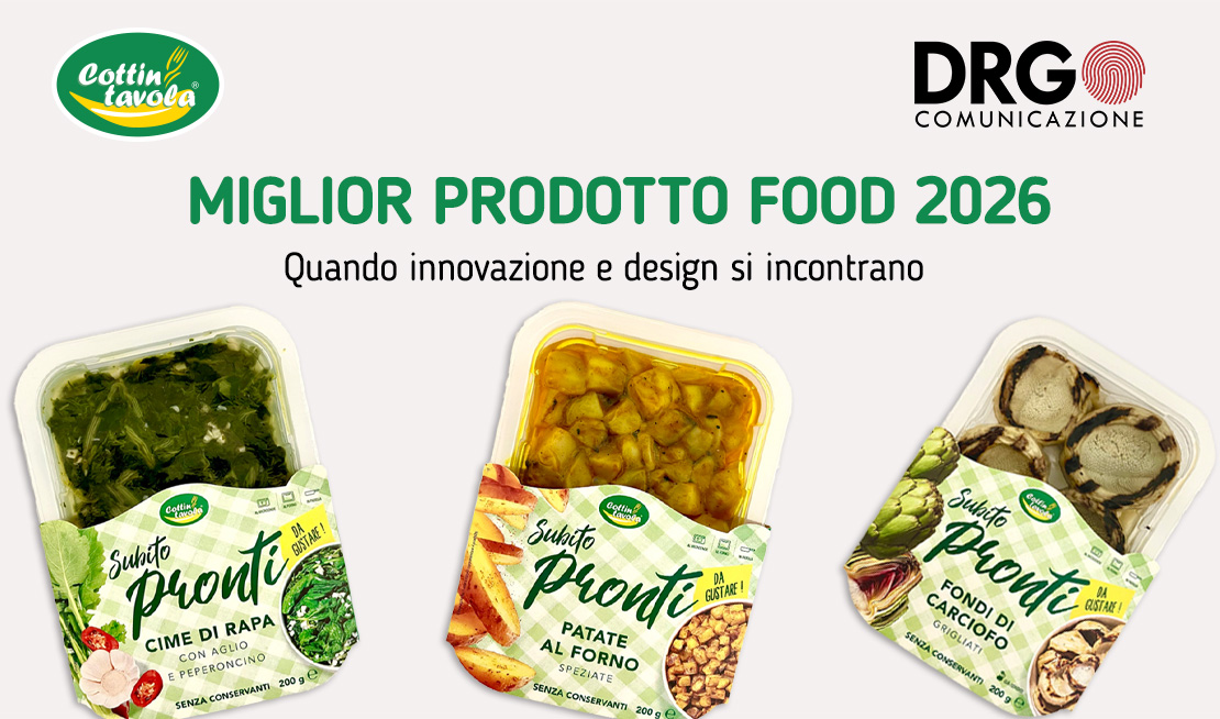 Subito Pronti di Riverfrut vince il Food Match 2026 come Miglior Prodotto: quando innovazione e branding fanno la differenza