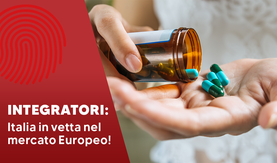Food ma non solo: Italia leader nel mercato europeo degli integratori